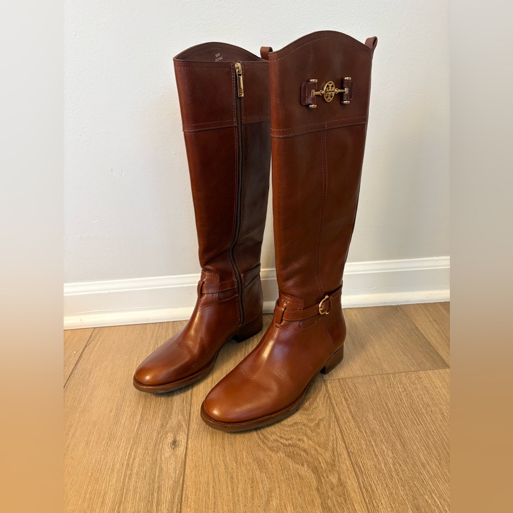 Tory Burch Nadine Boots Color: Sienna Size 7 M Very gently worn.